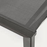Canutells Aluminium Liegestuhl mit schwarzem Finish - ZEN ZONE