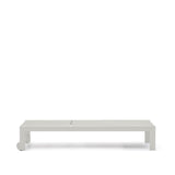 Canutells Aluminium Liegestuhl mit weißem Finish - ZEN ZONE