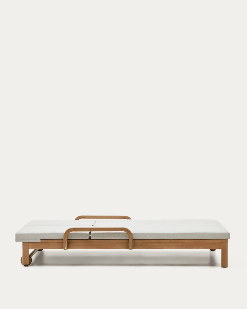 Sonsaura Doppelliege aus massivem Eukalyptusholz 100 % FSC - ZEN ZONE Furniture