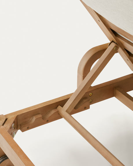 Sonsaura Liege aus massivem Eukalyptusholz 100 % FSC - ZEN ZONE Furniture