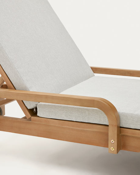 Sonsaura Liege aus massivem Eukalyptusholz 100 % FSC - ZEN ZONE Furniture