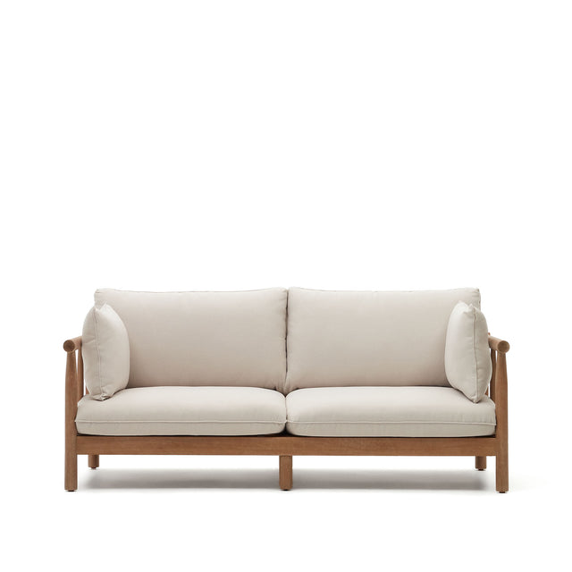 Sacova 2-Sitzer-Sofa aus massivem Eukalyptusholz 195 cm 100% FSC - ZEN ZONE Furniture