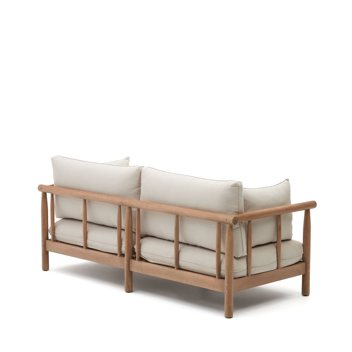 Sacova 2-Sitzer-Sofa aus massivem Eukalyptusholz 195 cm 100% FSC - ZEN ZONE Furniture