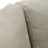 3-Sitzer-Sofa Sacona für den Außenbereich mit Flechtwerk und verzinktem Stahl, grün, 192 c - ZEN ZONE
