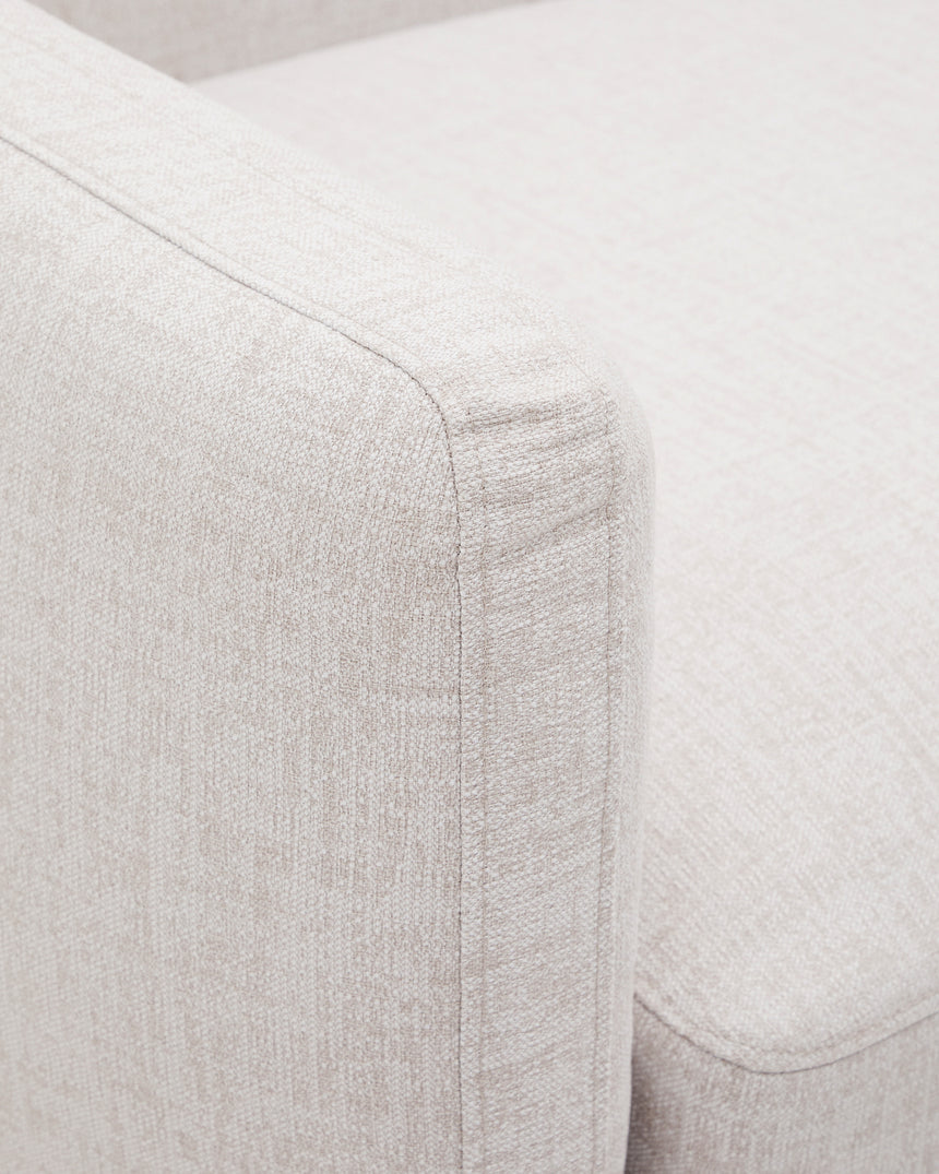 Modulares 4-Sitzer-Sofa für den Außenbereich Sorells aus Aluminium in grüner Ausführung 314 cm - ZEN ZONE Furniture