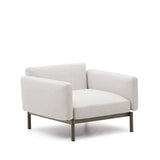 Modularer Outdoor-Sessel Sorells aus Aluminium in grüner Ausführung - ZEN ZONE Furniture