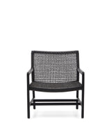 Sabolla Sessel aus massivem Teakholz mit schwarzem Finish - ZEN ZONE Furniture