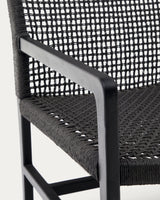 Sabolla Sessel aus massivem Teakholz mit schwarzem Finish - ZEN ZONE Furniture