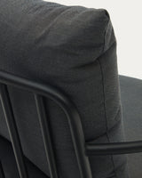 Bramant Sessel aus Stahl mit schwarzem Finish - ZEN ZONE Furniture