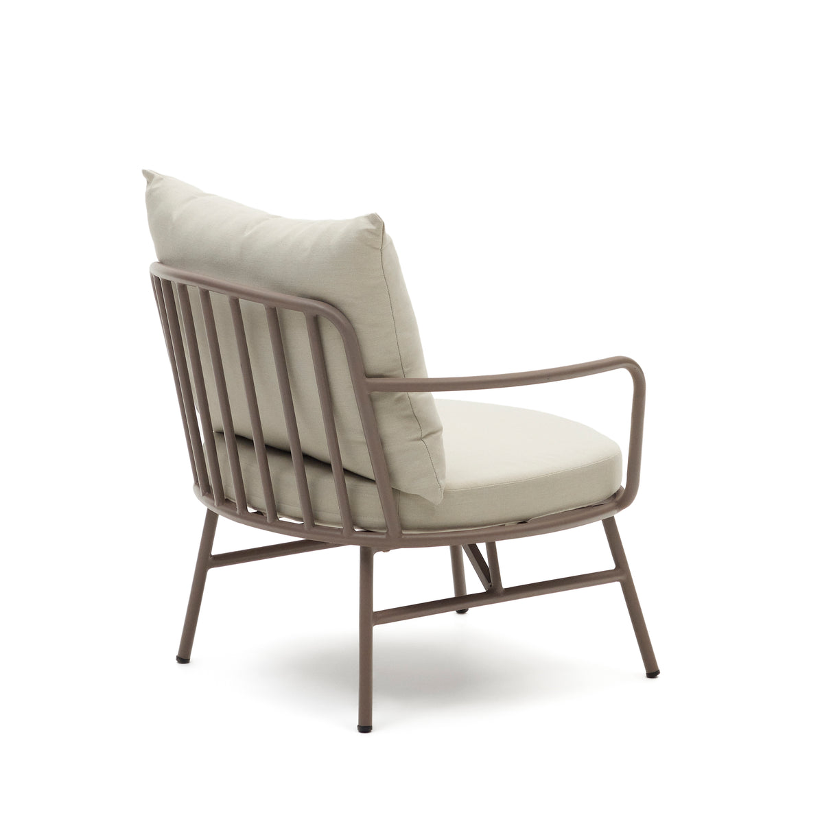Bramant Sessel aus Stahl mit Finish in Helllila - ZEN ZONE Furniture