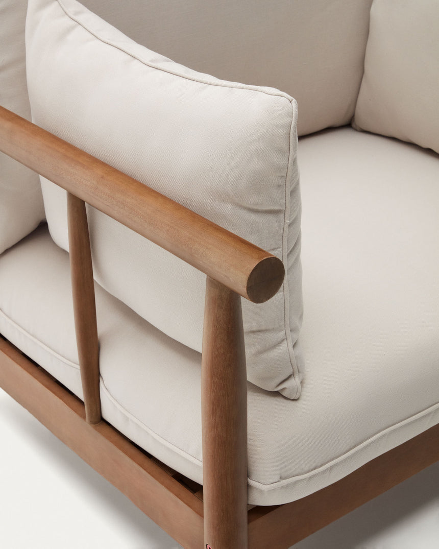 Sacova Sessel aus massivem Eukalyptusholz 100% FSC - ZEN ZONE Furniture