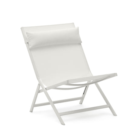Canutells Klappstuhl aus Aluminium mit weißem Finish - ZEN ZONE Furniture