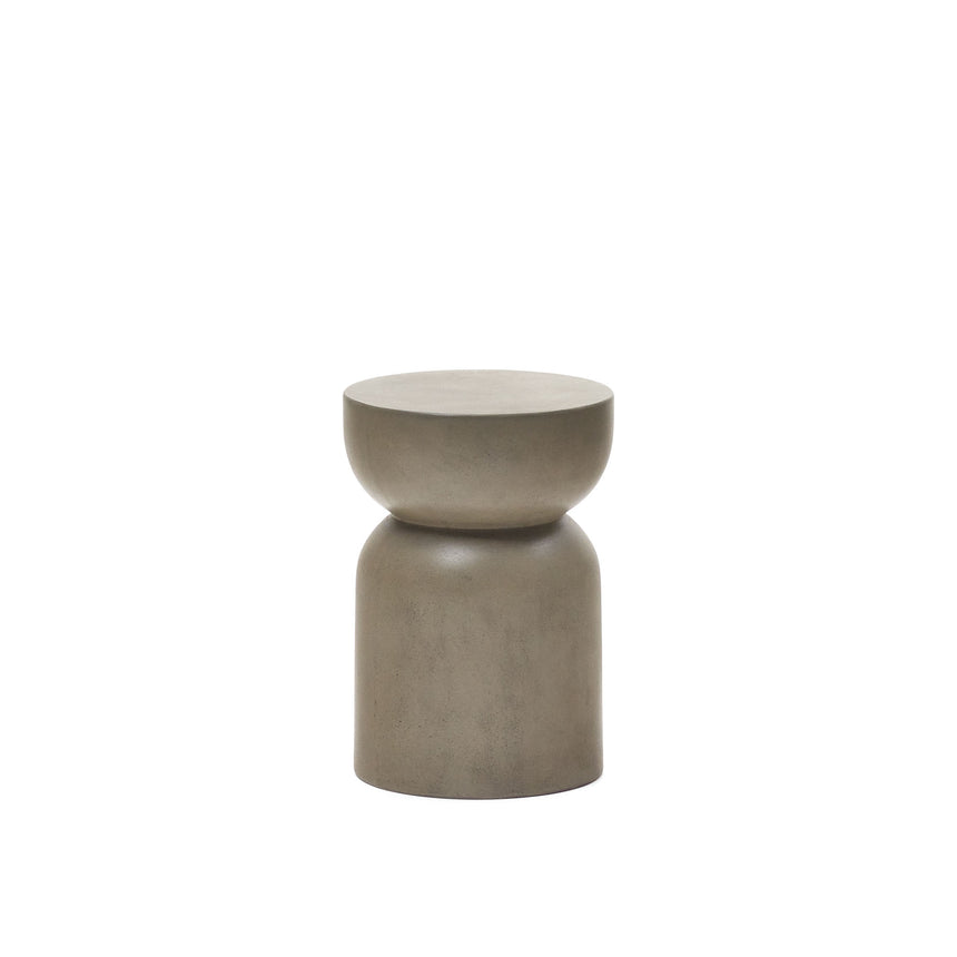 Garbet runder Beistelltisch aus Zement Ø 32 cm - ZEN ZONE Furniture