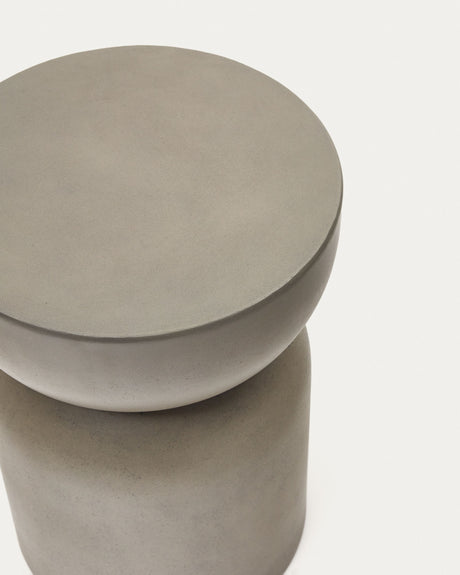 Garbet runder Beistelltisch aus Zement Ø 32 cm - ZEN ZONE Furniture