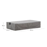 Iria Schutzhülle für Outdoor Sofas und Tische max. 265 x 115 cm - ZEN ZONE Furniture