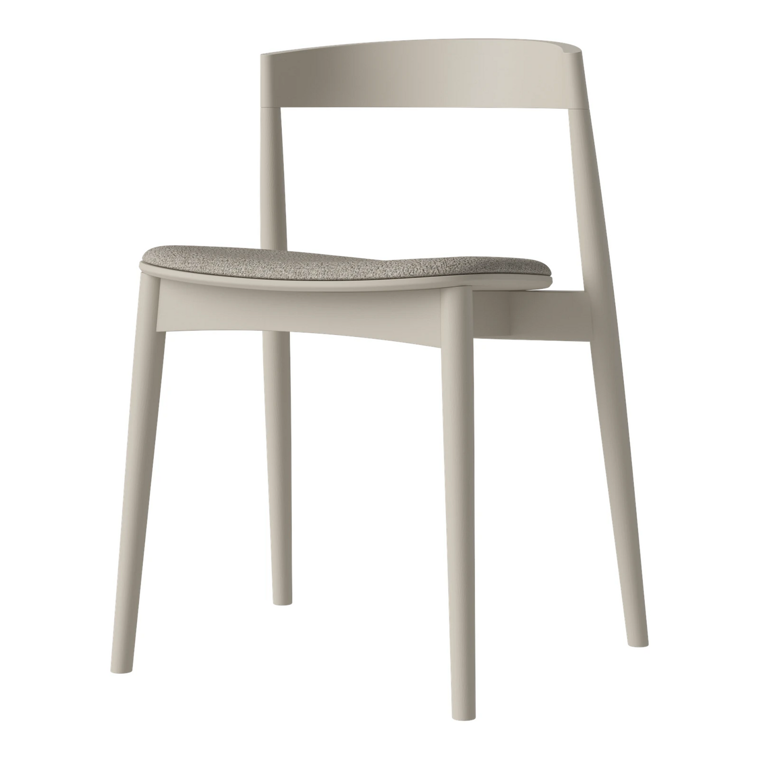 Kite Esstischstuhl aus Eiche hellgrau lackiert – Farben Edition - ZEN ZONE Furniture