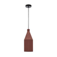 Peralta Deckenleuchte aus Metall mit Finish in Terrakotta Ø 15 cm - ZEN ZONE Furniture