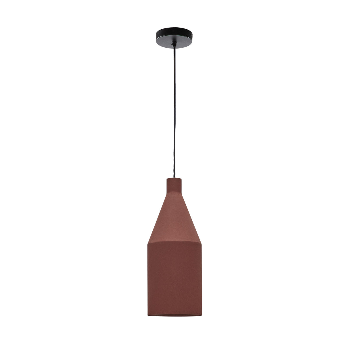 Peralta Deckenleuchte aus Metall mit Finish in Terrakotta Ø 15 cm - ZEN ZONE Furniture