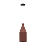 Peralta Deckenleuchte aus Metall mit Finish in Terrakotta Ø 15 cm - ZEN ZONE Furniture