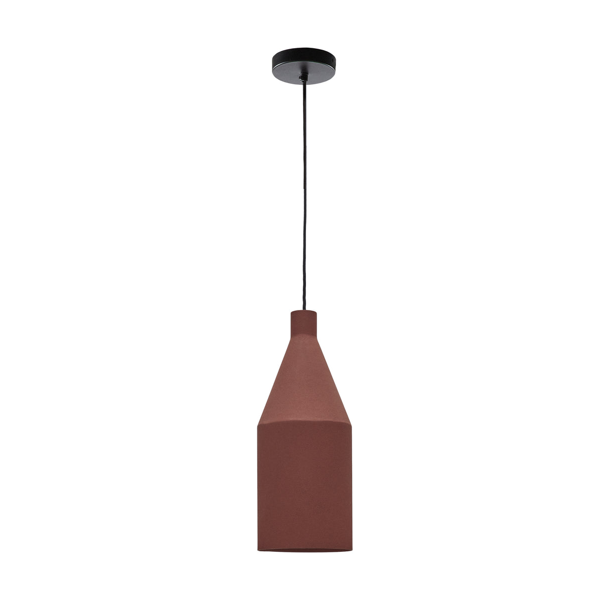 Peralta Deckenleuchte aus Metall mit Finish in Terrakotta Ø 15 cm - ZEN ZONE Furniture