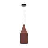 Peralta Deckenleuchte aus Metall mit Finish in Terrakotta Ø 15 cm - ZEN ZONE Furniture