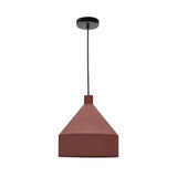 Peralta Deckenleuchte aus Metall mit Finish in Terrakotta Ø 30 cm - ZEN ZONE Furniture