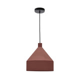 Peralta Deckenleuchte aus Metall mit Finish in Terrakotta Ø 30 cm - ZEN ZONE Furniture
