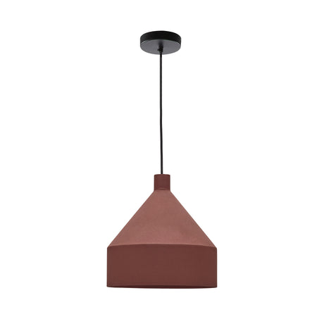 Peralta Deckenleuchte aus Metall mit Finish in Terrakotta Ø 30 cm - ZEN ZONE Furniture