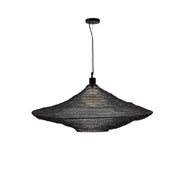 Deckenleuchte Makai aus Metall mit schwarzem Finish Ø 87 cm - ZEN ZONE Furniture