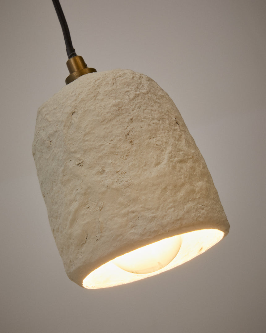 Ullaro Deckenlampe aus Papiermaché weiß Ø 11,5 cm - ZEN ZONE Furniture