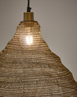 Sarraco Deckenlampe aus Metall goldfarben Ø 48,5 cm - ZEN ZONE Furniture