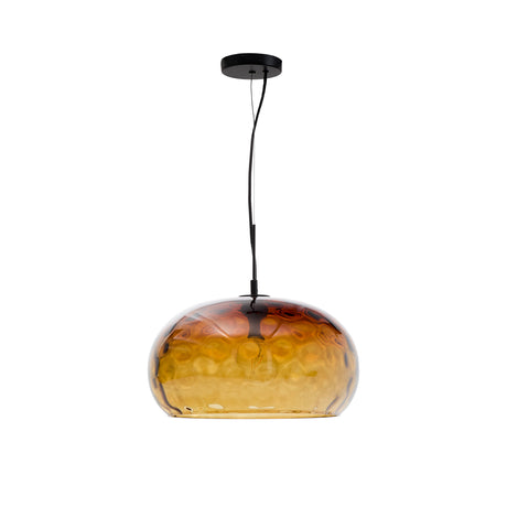 Deckenleuchte Balma aus Klarglas braun Ø 40 cm - ZEN ZONE Furniture