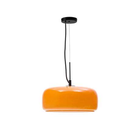 Deckenleuchte Reig aus orangefarbenem Glas Ø 38 cm - ZEN ZONE Furniture