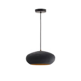 Deckenleuchte Inda aus Metall mit schwarzem Finish Ø 30 cm - ZEN ZONE Furniture