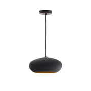 Deckenleuchte Inda aus Metall mit schwarzem Finish Ø 30 cm - ZEN ZONE Furniture