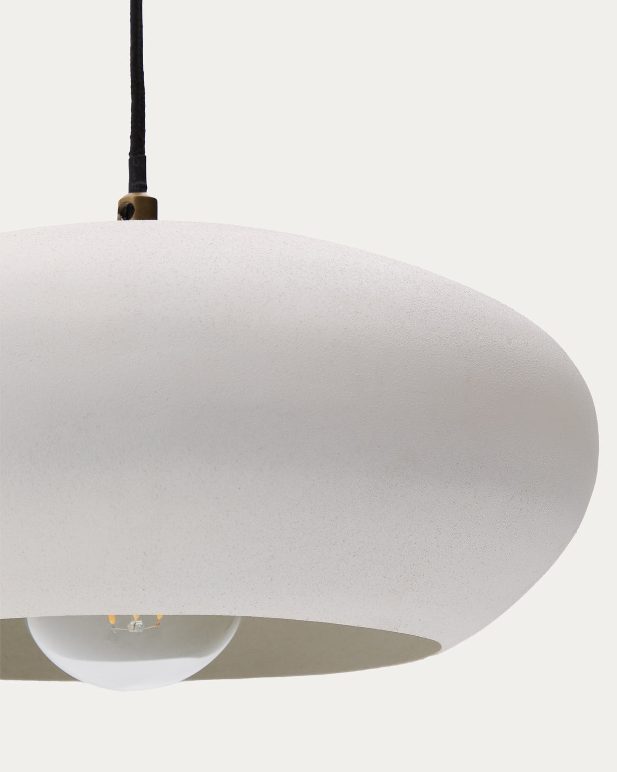 Deckenleuchte Inda aus Metall mit weißem Finish Ø 30 cm - ZEN ZONE Furniture