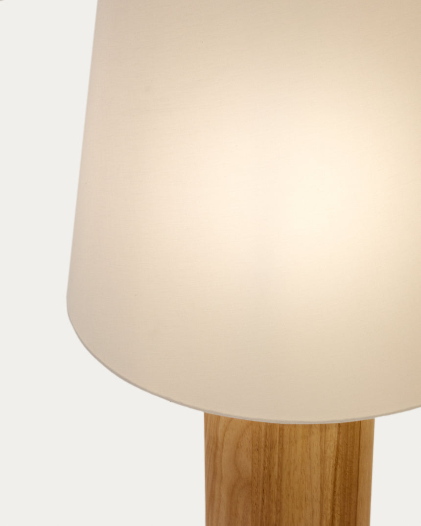 Marga Stehleuchte aus Massivholz mit natürlichem Finish - ZEN ZONE Furniture