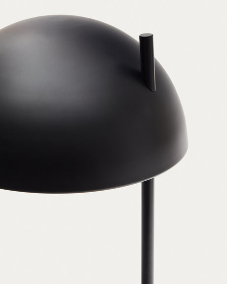 Catlar Stehlampe aus Eschenholz und Metall mit schwarzem Lackfinish - ZEN ZONE Furniture