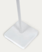 Outdoor Solar-Stehlampe Dinesh Stahl in Grau 120 cm - ZEN ZONE Furniture
