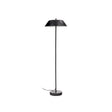 Stehlampe Sayra aus schwarzem Marmor und Metall mit schwarzem Finish - ZEN ZONE Furniture