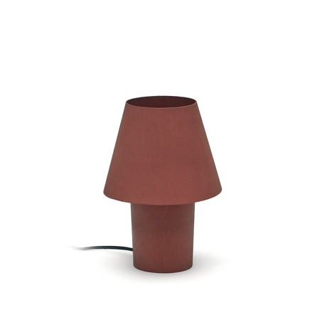 Canapost Tischlampe aus Metall mit Finish in Terrakotta - ZEN ZONE Furniture