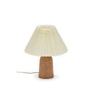 Benicarlo Tischlampe aus Holz mit Finish in Natur und Beige UK - ZEN ZONE Furniture