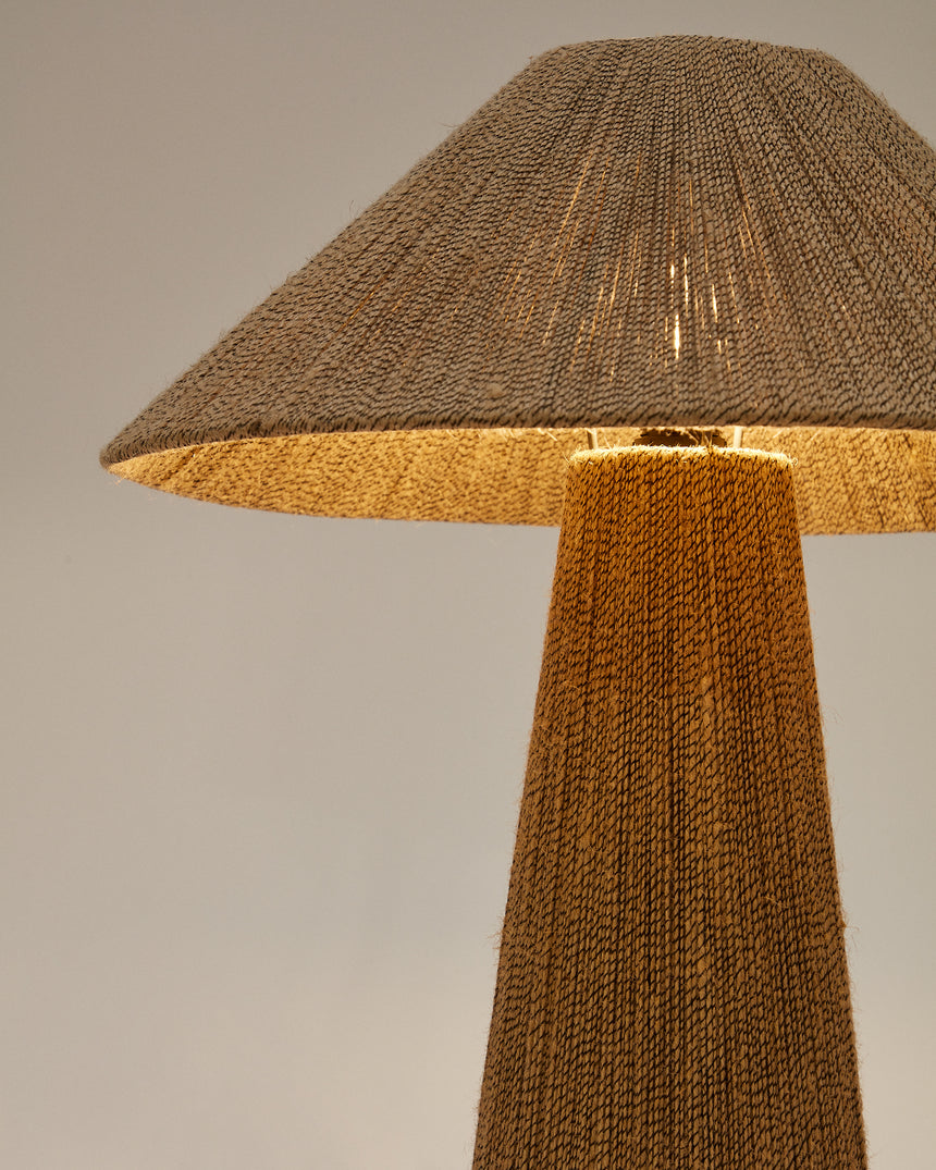 Renee Tischleuchte aus Jute natur - ZEN ZONE Furniture