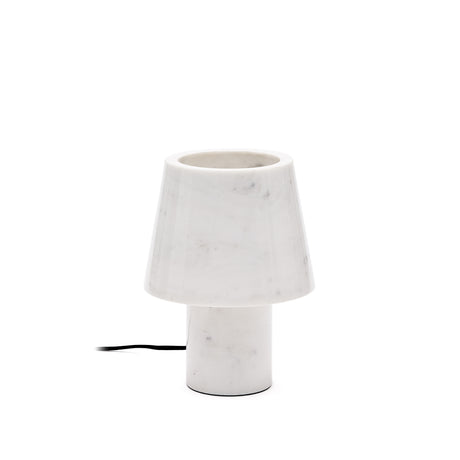 Alaro Tischlampe aus weißem Marmor - ZEN ZONE Furniture