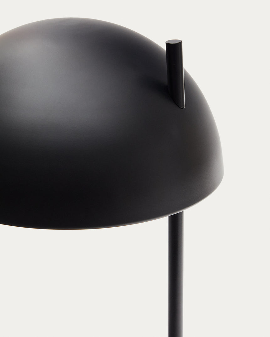 Catlar Tischlampe aus Eschenholz und Metall mit schwarzem Lackfinish - ZEN ZONE Furniture