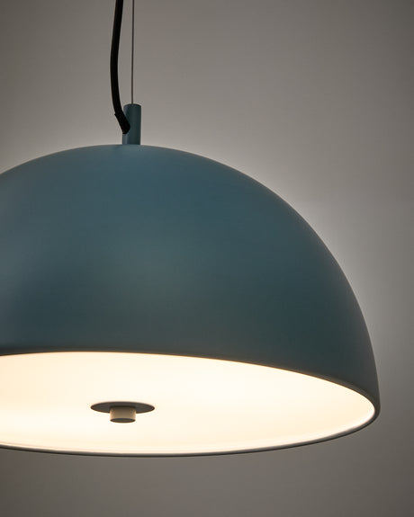 Catlar Deckenleuchte aus Metall mit blauem Lackfinish Ø 40 cm - ZEN ZONE Furniture