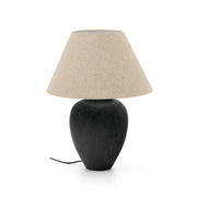 Mercadal Tischlampe aus Keramik mit schwarzem Finish - ZEN ZONE Furniture