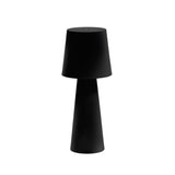 Arenys Outdoor Tischlampe groß aus Metall mit schwarzem Lackfinish - ZEN ZONE Furniture