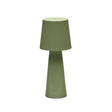 Arenys Outdoor Tischlampe groß aus Metall mit grünem Lackfinish - ZEN ZONE Furniture