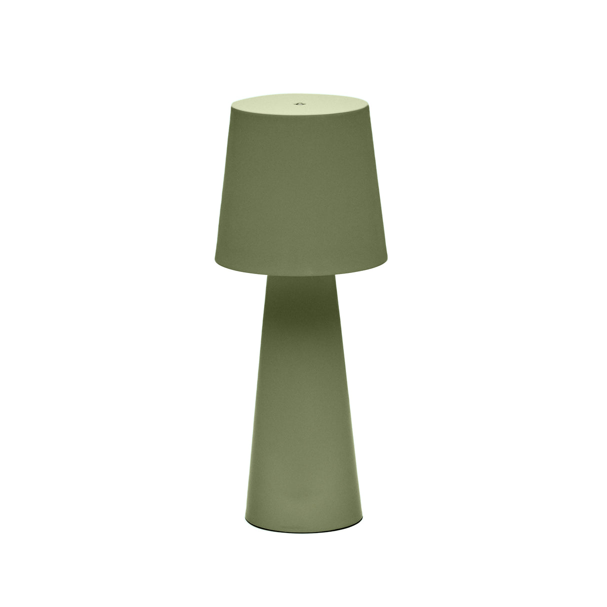 Arenys Outdoor Tischlampe groß aus Metall mit grünem Lackfinish - ZEN ZONE Furniture